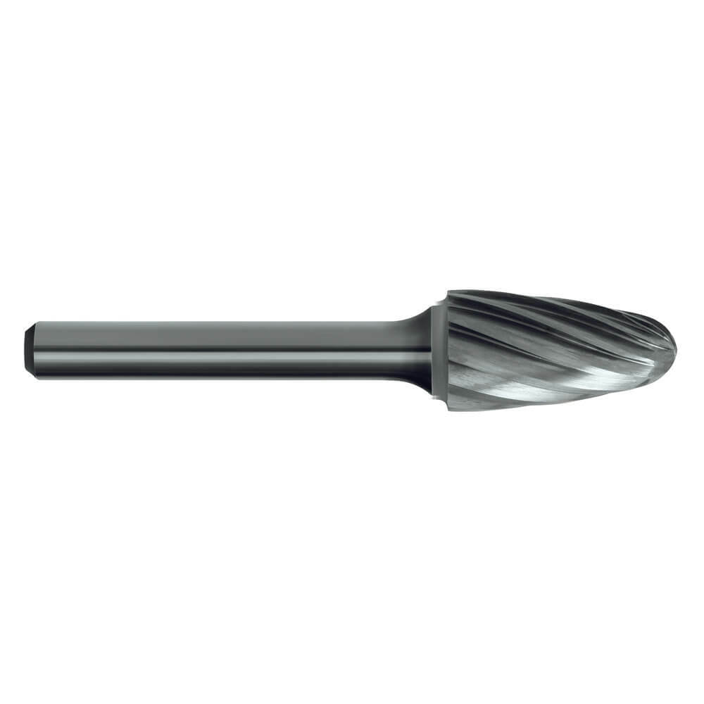 Sutton B219 Carbide Burr - Tree Shape Radius End - Aluminium Cut - AIMS Industrial Supplies