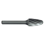 Sutton B219 Carbide Burr - Tree Shape Radius End - Aluminium Cut - AIMS Industrial Supplies