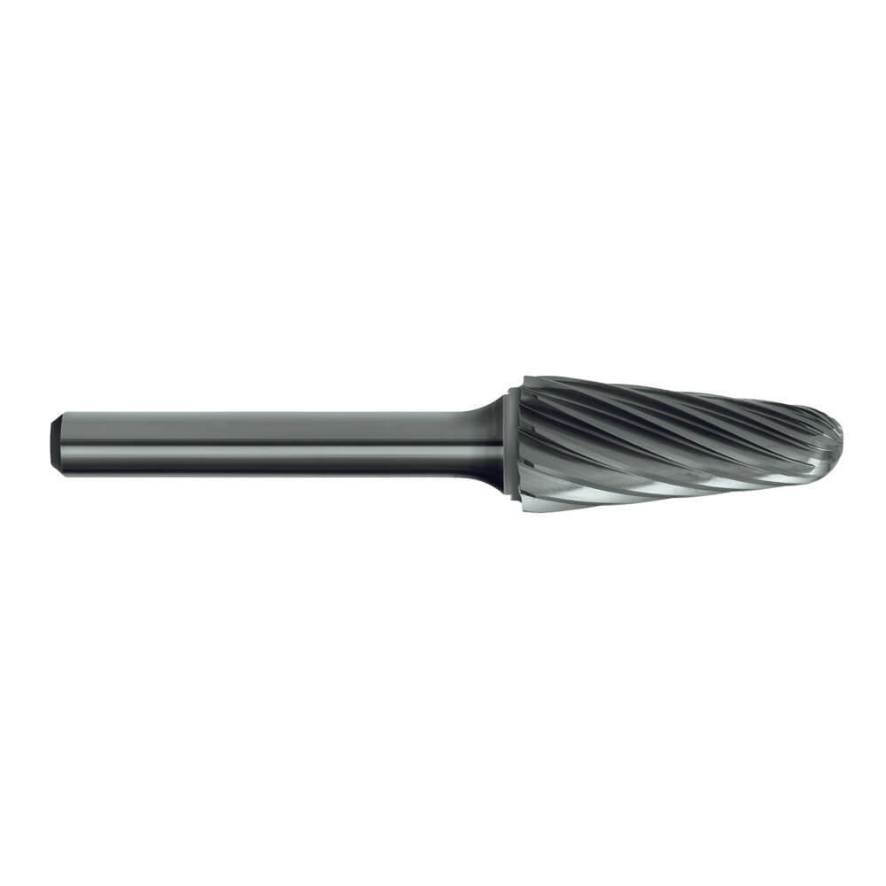Sutton B220 Carbide Burr - Taper Shape Radius End - Aluminium Cut - AIMS Industrial Supplies
