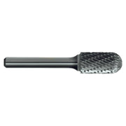 Sutton B301 Carbide Burr - Cylindrical Radius End - Double Cut - AIMS Industrial Supplies