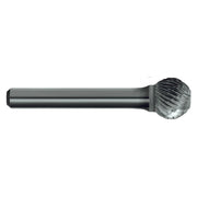 Sutton B302 Carbide Burr - Ball Shape - Double Cut - AIMS Industrial Supplies