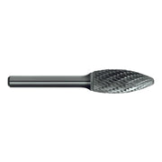 Sutton B306 Carbide Burr - Flame Shape - Double Cut - AIMS Industrial Supplies