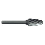 Sutton B319 Carbide Burr - Tree Shape Radius End - Aluminium Cut - AIMS Industrial Supplies