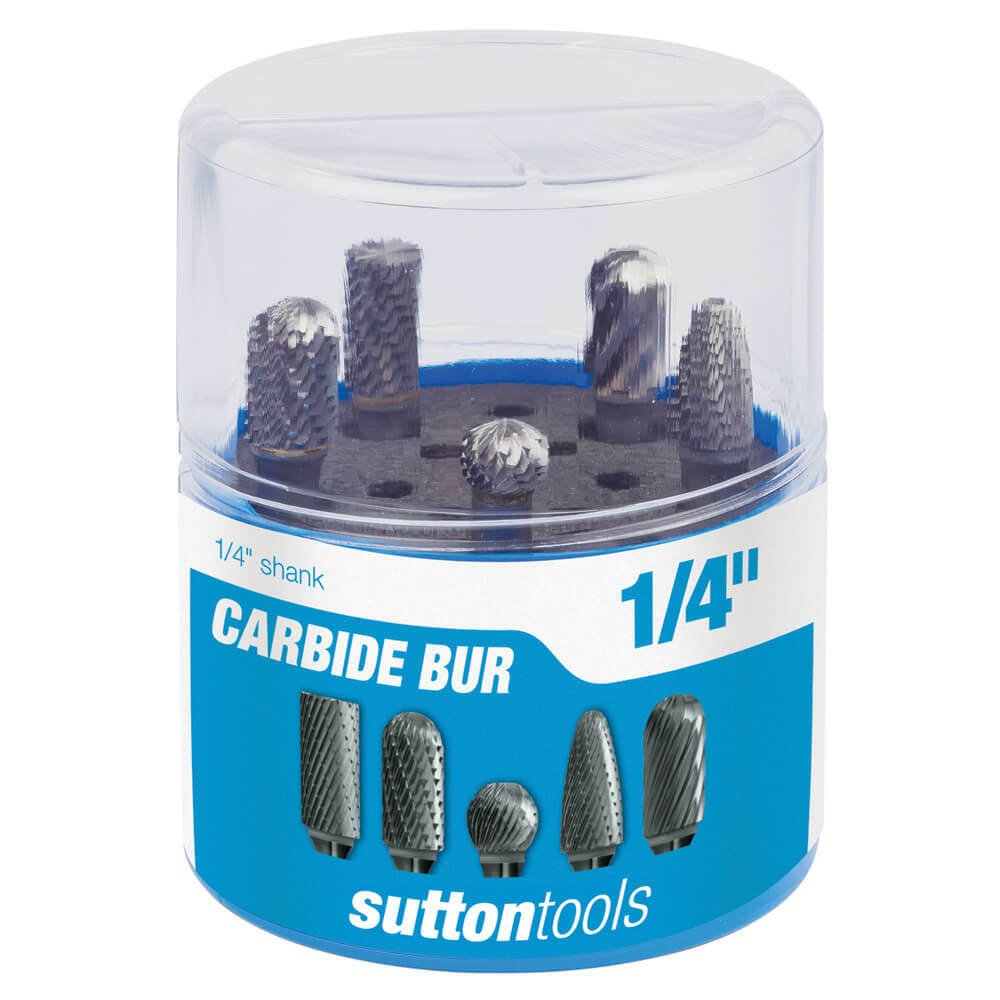 Sutton B900SCB100 Bur SCB100 Set 5Pce VHM Bright - AIMS Industrial Supplies