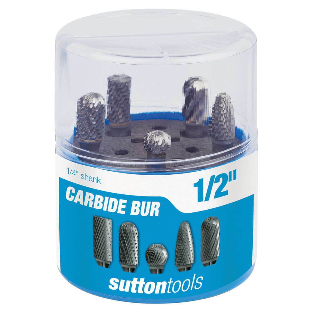 Sutton B900SCB500 Bur SCB500 Set 5Pce VHM Bright1