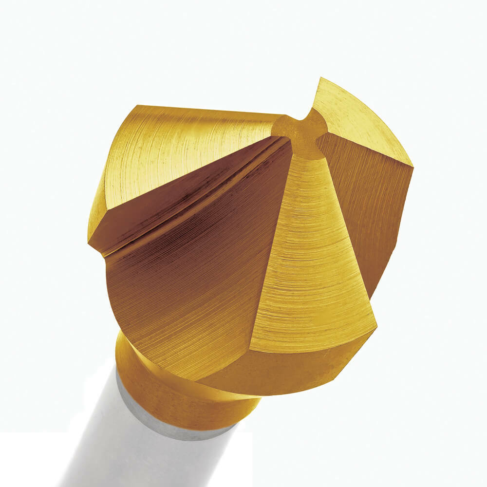 Sutton C106 90° Three Flute Countersink Bit - HSS - Tinite2