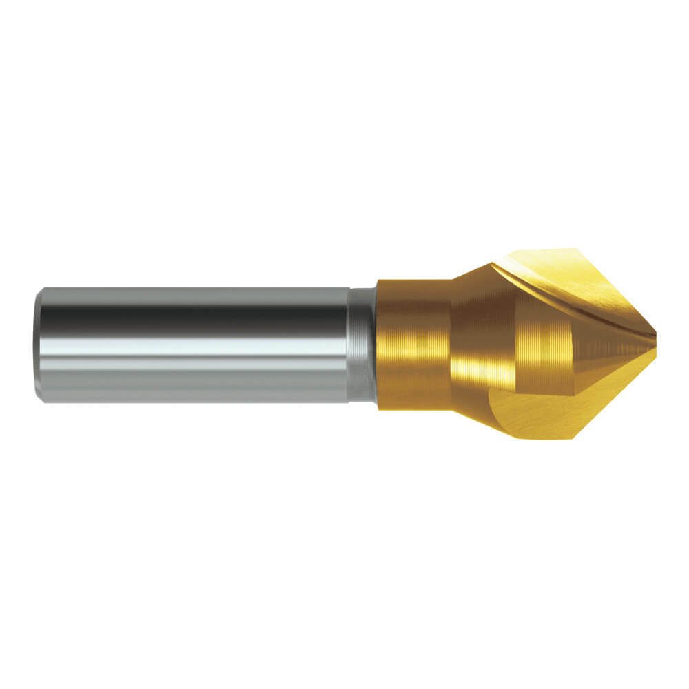 Sutton C106STF1T 90° Countersink Set 4 piece Three Flute - HSS Tinite - AIMS Industrial Supplies