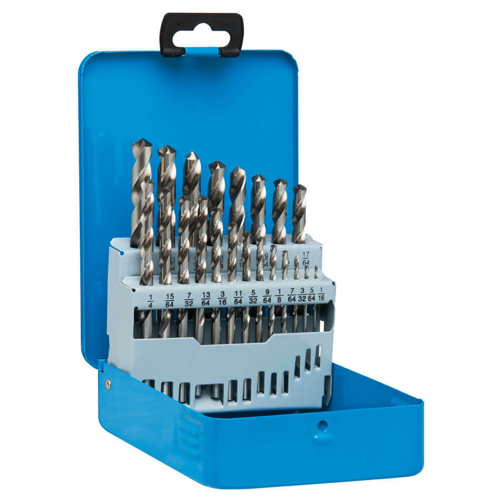 Sutton D101MTLS2 21 piece Silver Bullet Jobber Imperial Drill Set HSS1