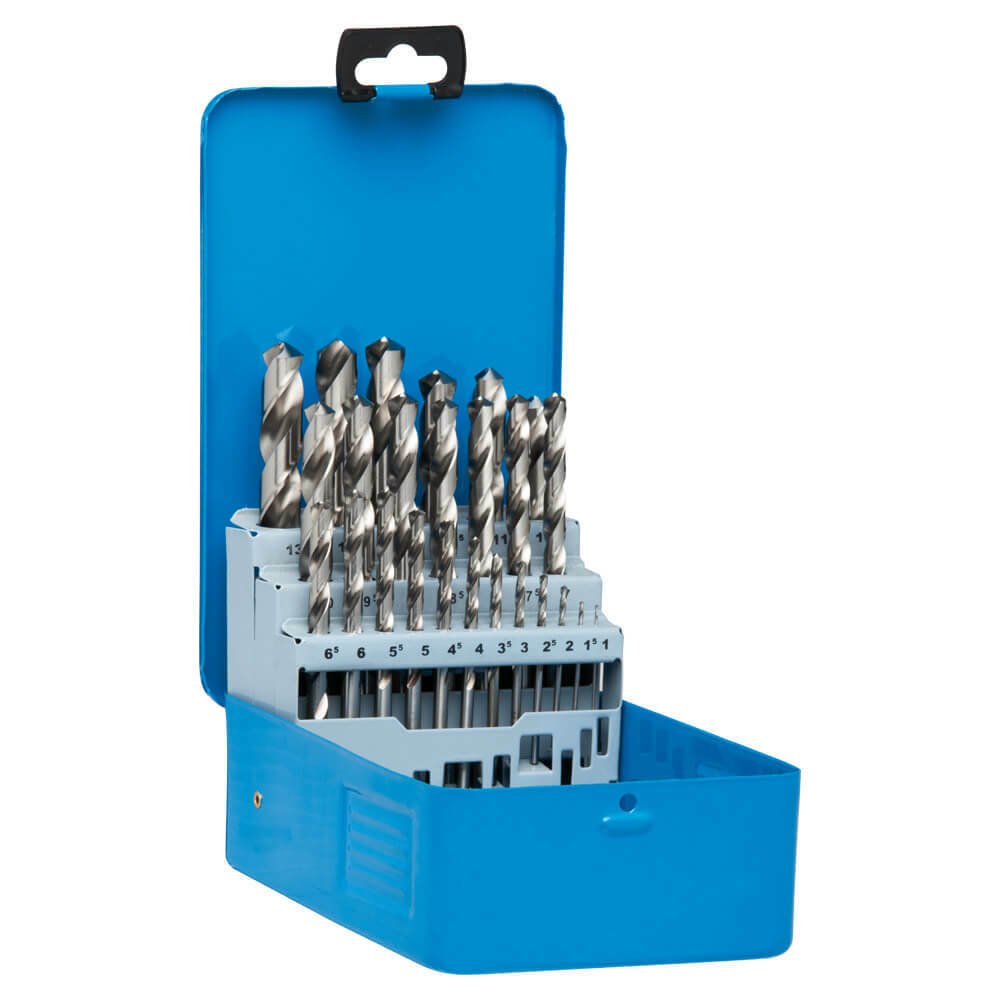 Sutton D101MTLSM3 25 piece Silver Bullet Jobber Metric Drill Set HSS - AIMS Industrial Supplies