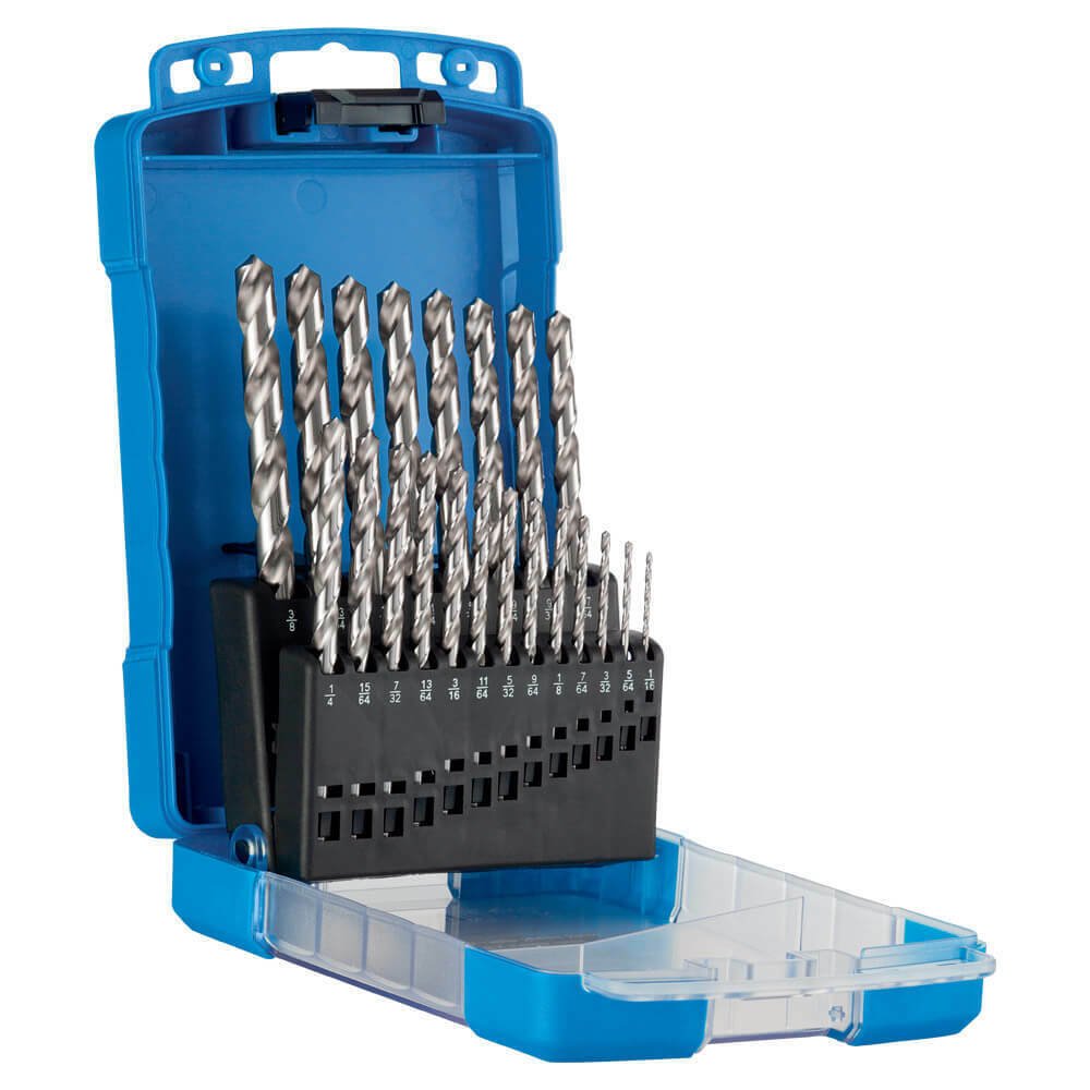Sutton D101S2 21 piece Silver Bullet Jobber Imperial Drill Set HSS - AIMS Industrial Supplies