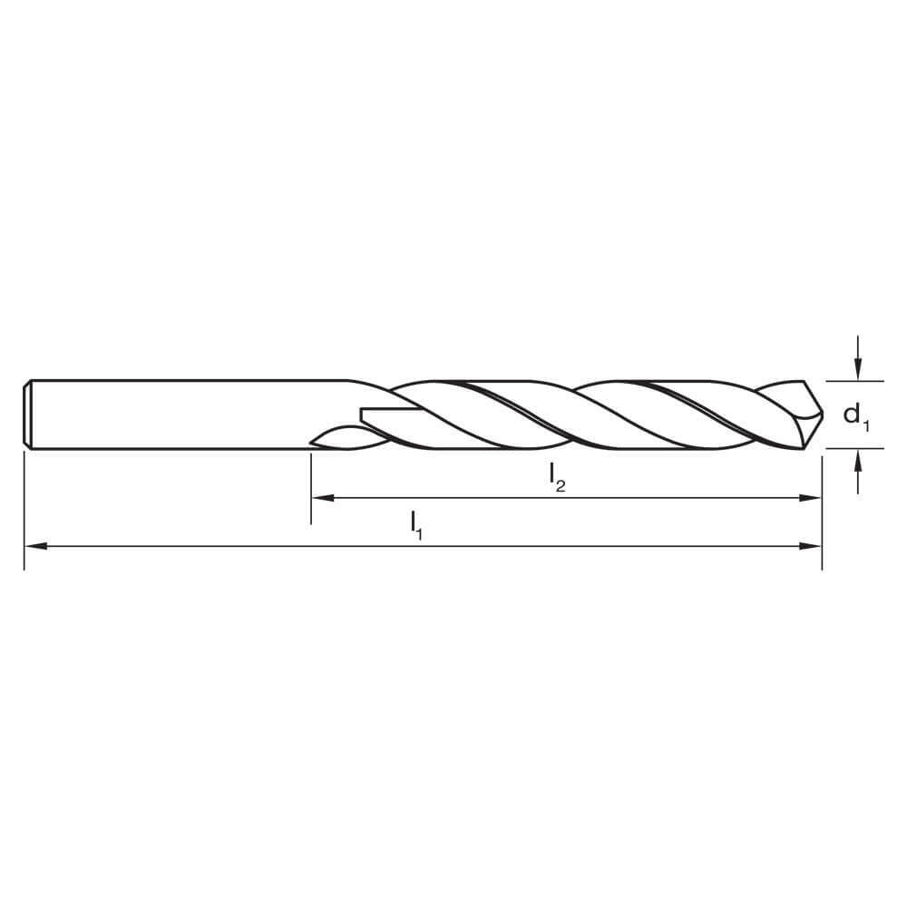 Sutton D101SM3 25 piece Silver Bullet Jobber Metric Drill Set HSS - AIMS Industrial Supplies