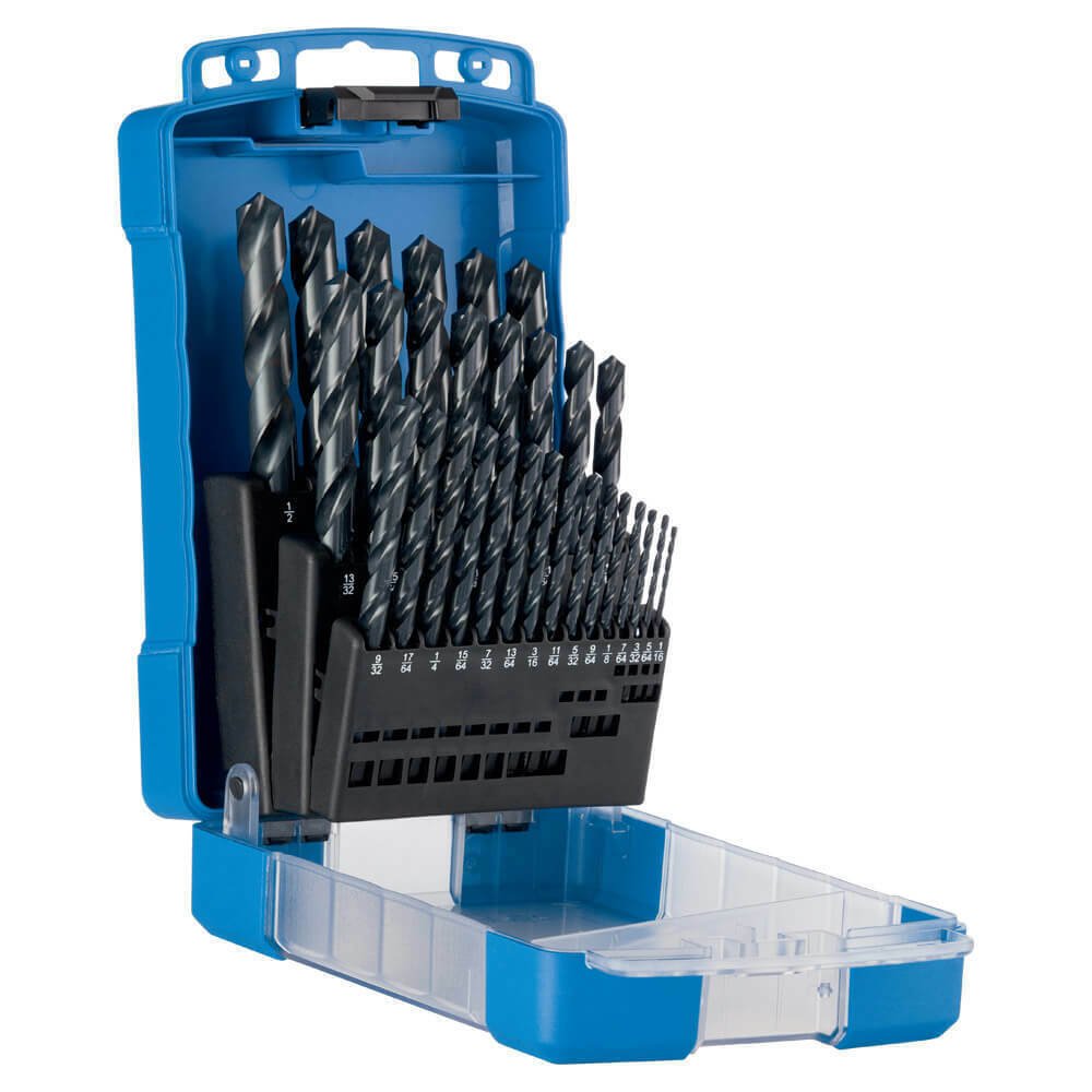 Sutton D102S3 29 piece Blue Bullet Imperial Jobber Drill Set HSS - AIMS Industrial Supplies