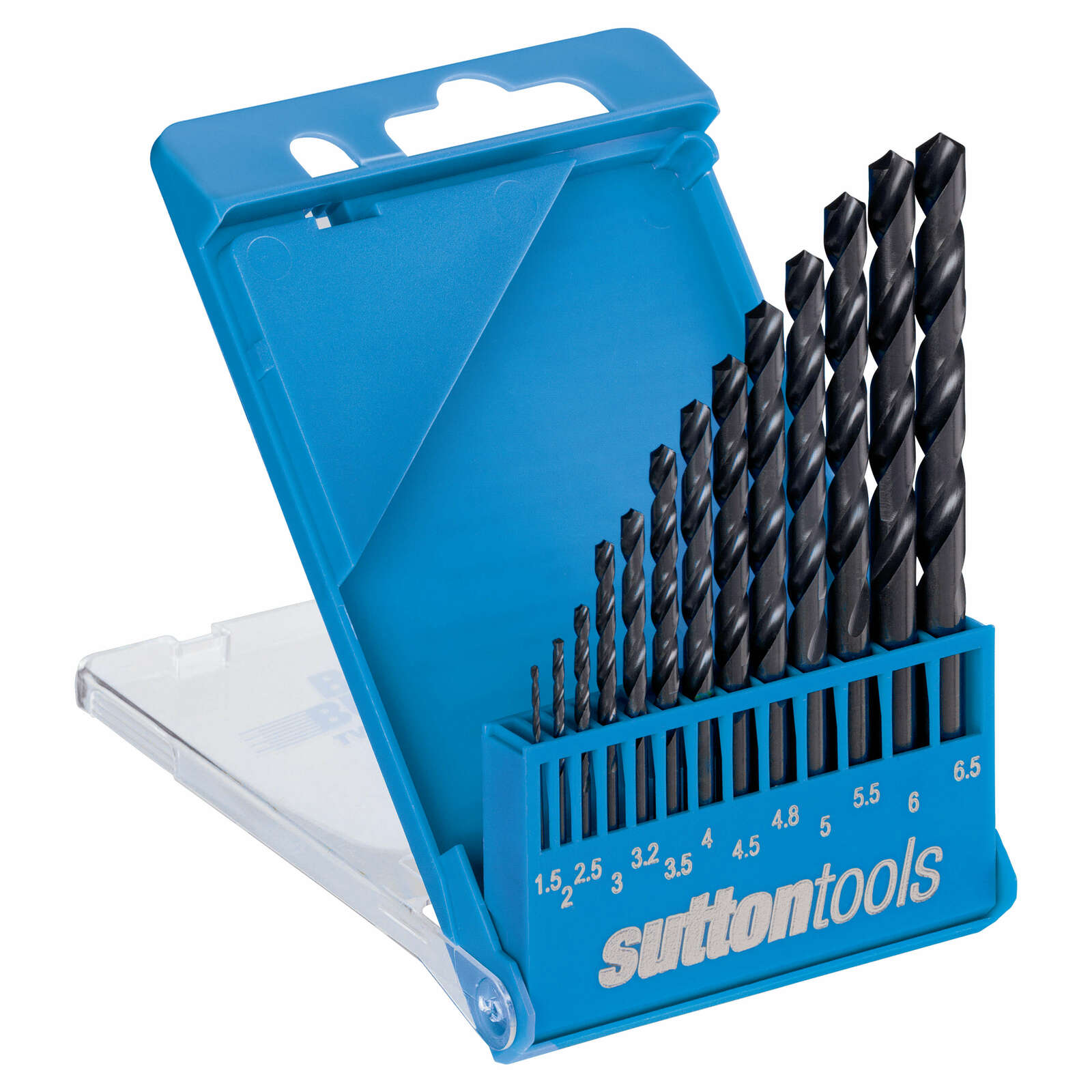 Sutton D102SM1 13 piece Blue Bullet Metric Jobber Drill Set HSS1