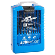 Sutton D102SM2 19 piece Blue Bullet Metric Jobber Drill Set HSS - AIMS Industrial Supplies