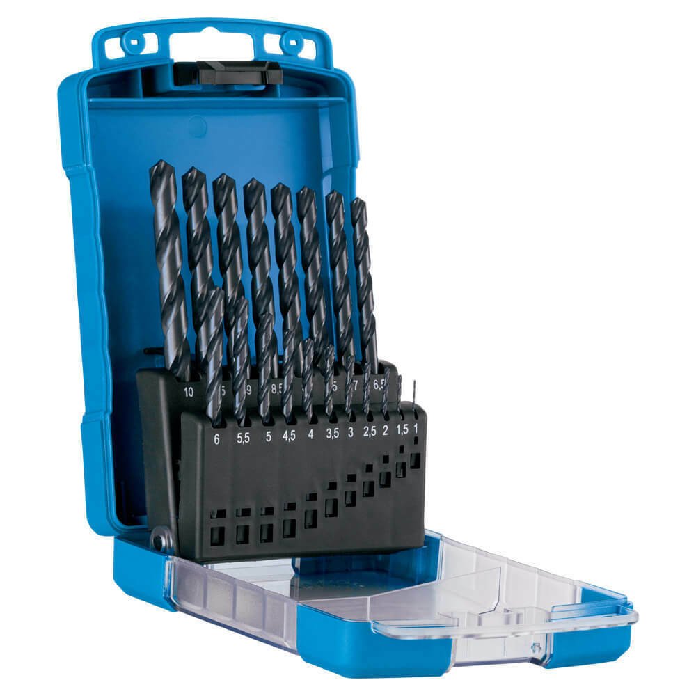 Sutton D102SM2 19 piece Blue Bullet Metric Jobber Drill Set HSS - AIMS Industrial Supplies