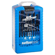 Sutton D102SM3 25 piece Blue Bullet Metric Jobber Drill Set HSS - AIMS Industrial Supplies
