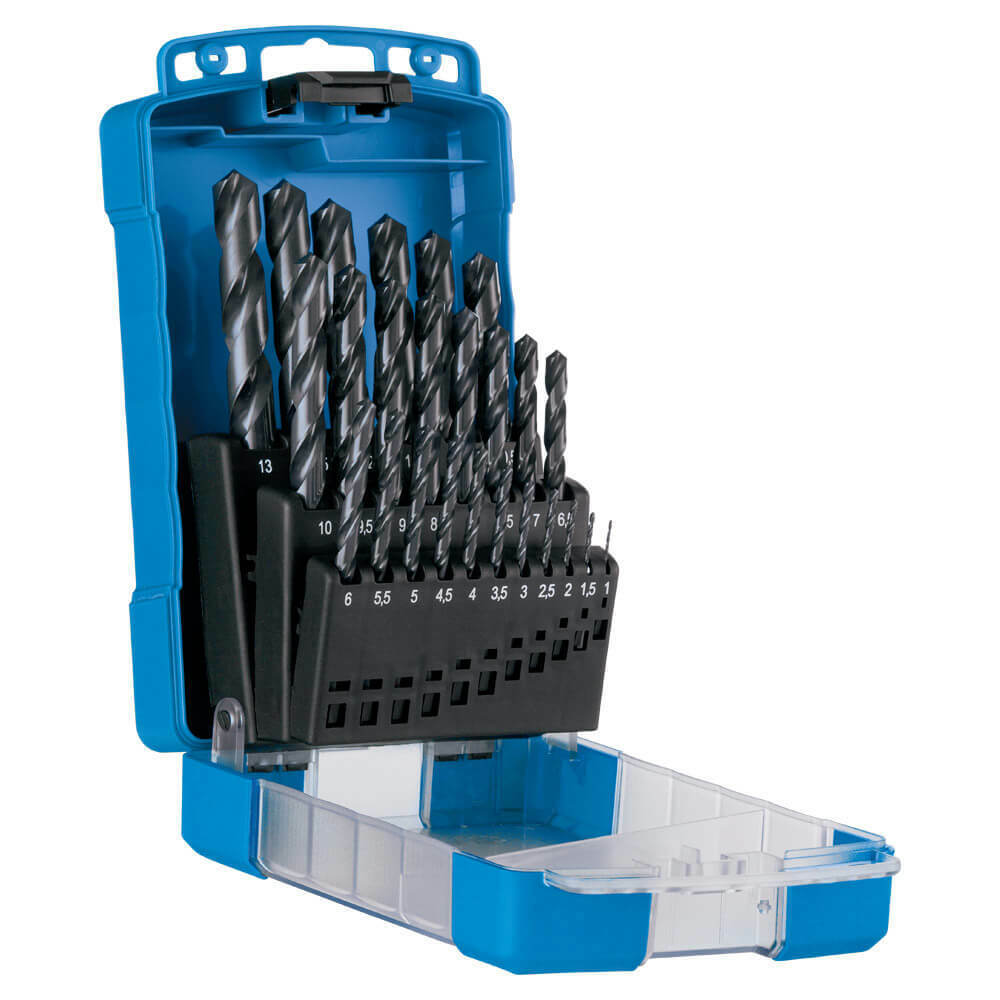 Sutton D102SM3 25 piece Blue Bullet Metric Jobber Drill Set HSS2