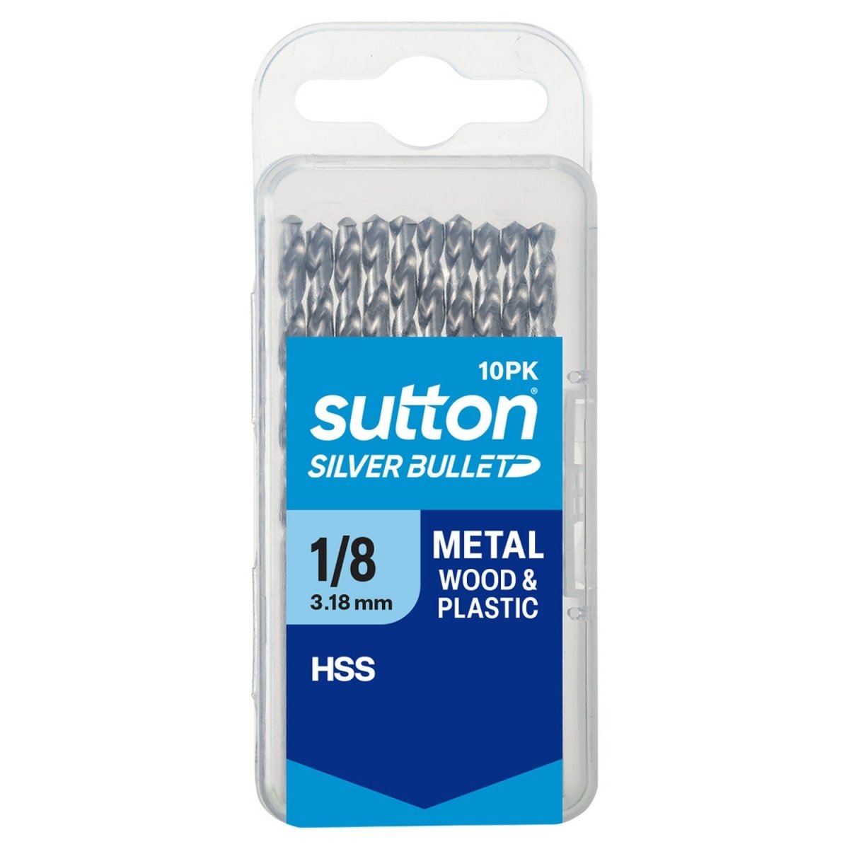 Sutton D104 Silver Bullet Jobber Drill Bit - HSS - Bulk Pack - AIMS Industrial Supplies