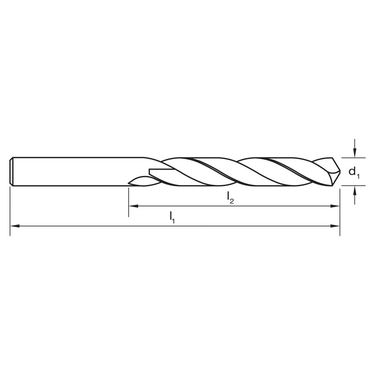Sutton D104 Silver Bullet Jobber Drill Bit - HSS - Bulk Pack - AIMS Industrial Supplies