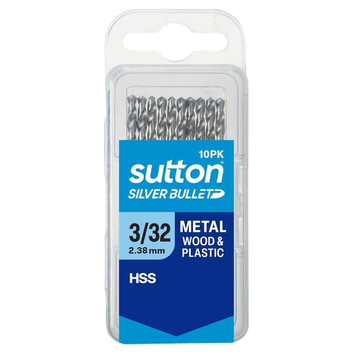 Sutton D104 Silver Bullet Jobber Drill Bit - HSS - Bulk Pack - AIMS Industrial Supplies