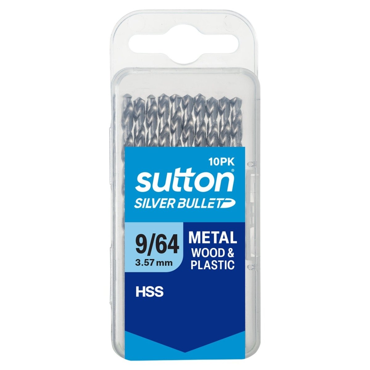 Sutton D104 Silver Bullet Jobber Drill Bit - HSS - Bulk Pack - AIMS Industrial Supplies