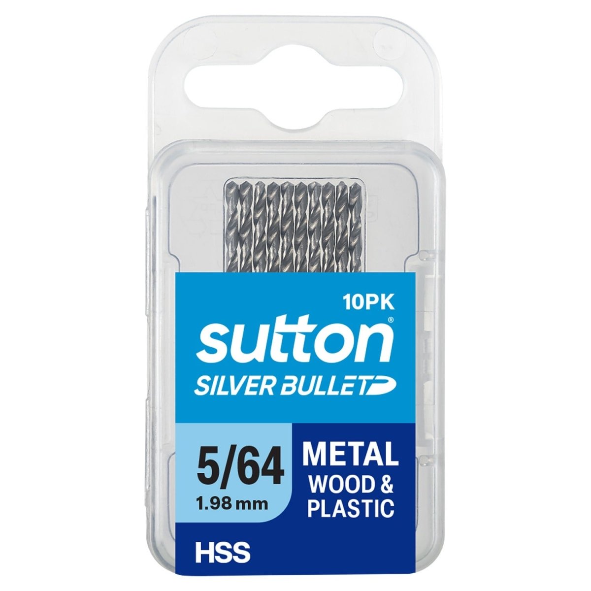 Sutton D104 Silver Bullet Jobber Drill Bit - HSS - Bulk Pack - AIMS Industrial Supplies