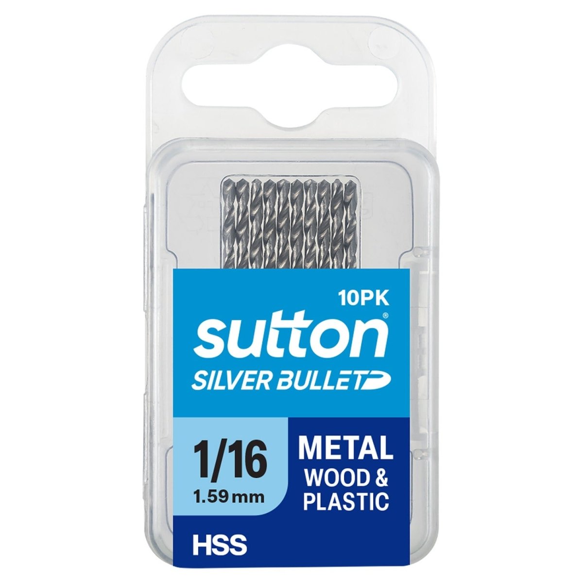 Sutton D104 Silver Bullet Jobber Drill Bit - HSS - Bulk Pack - AIMS Industrial Supplies