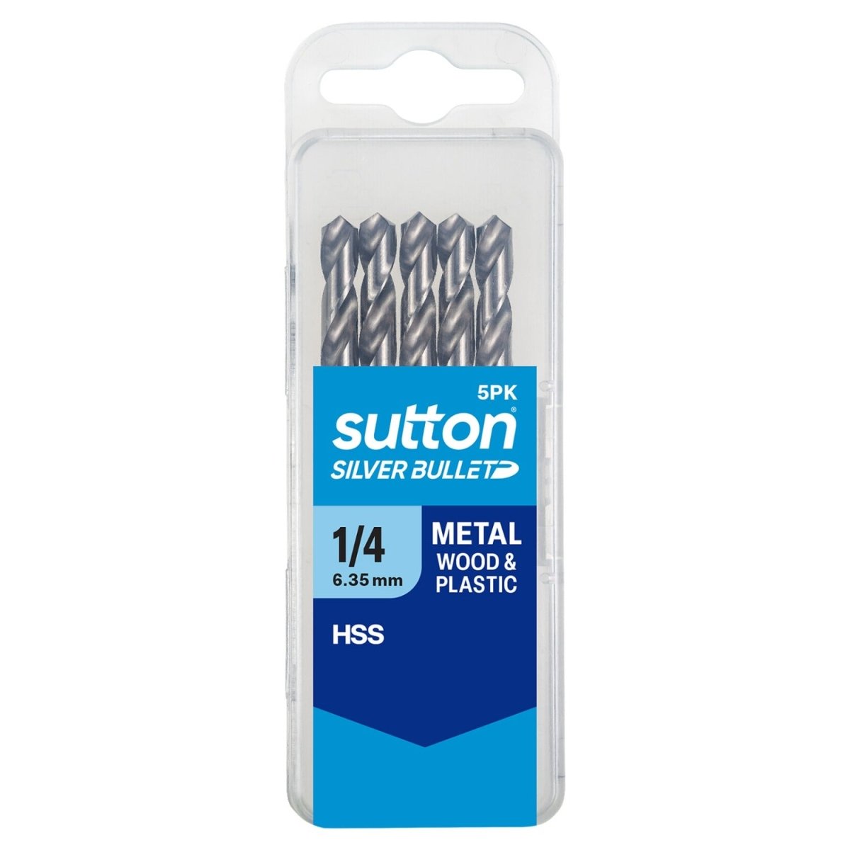Sutton D104 Silver Bullet Jobber Drill Bit - HSS - Bulk Pack - AIMS Industrial Supplies