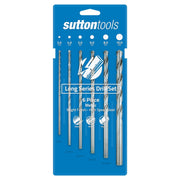 Sutton D1100006 Long Drill Bit Set HSS (3,4,5,6,8,10mm), 6 pieces1