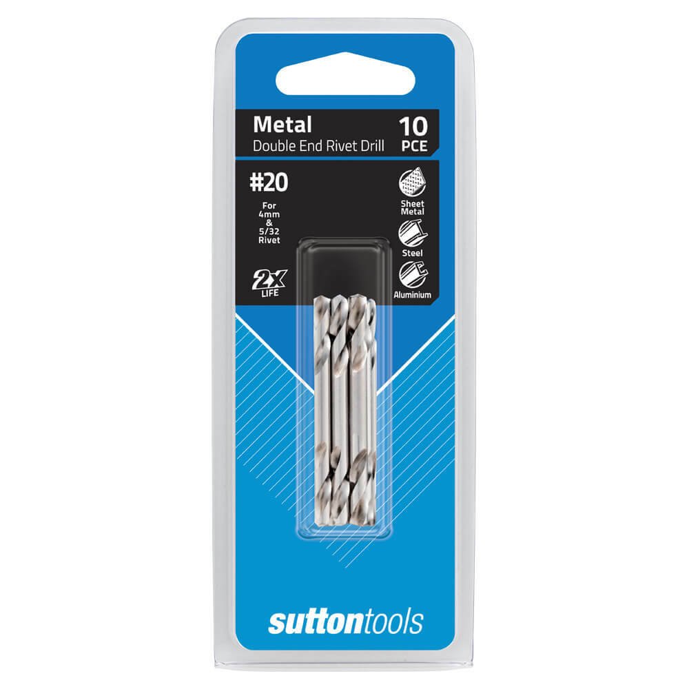 Sutton D134 Panel Drill Bit - Tupoint - HSS - AIMS Industrial Supplies