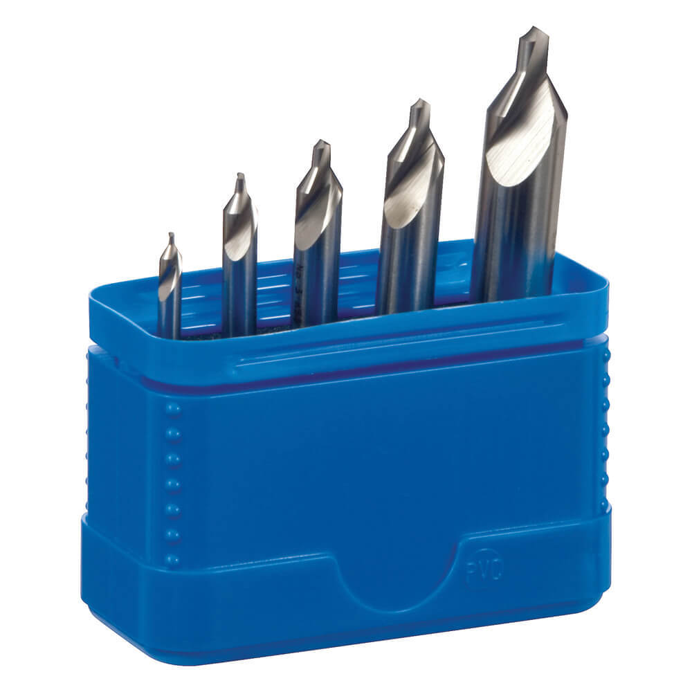 Sutton D136SCD1 60° Centre Drill Set 5 piece Plain Type 1 - 5 HSS - AIMS Industrial Supplies
