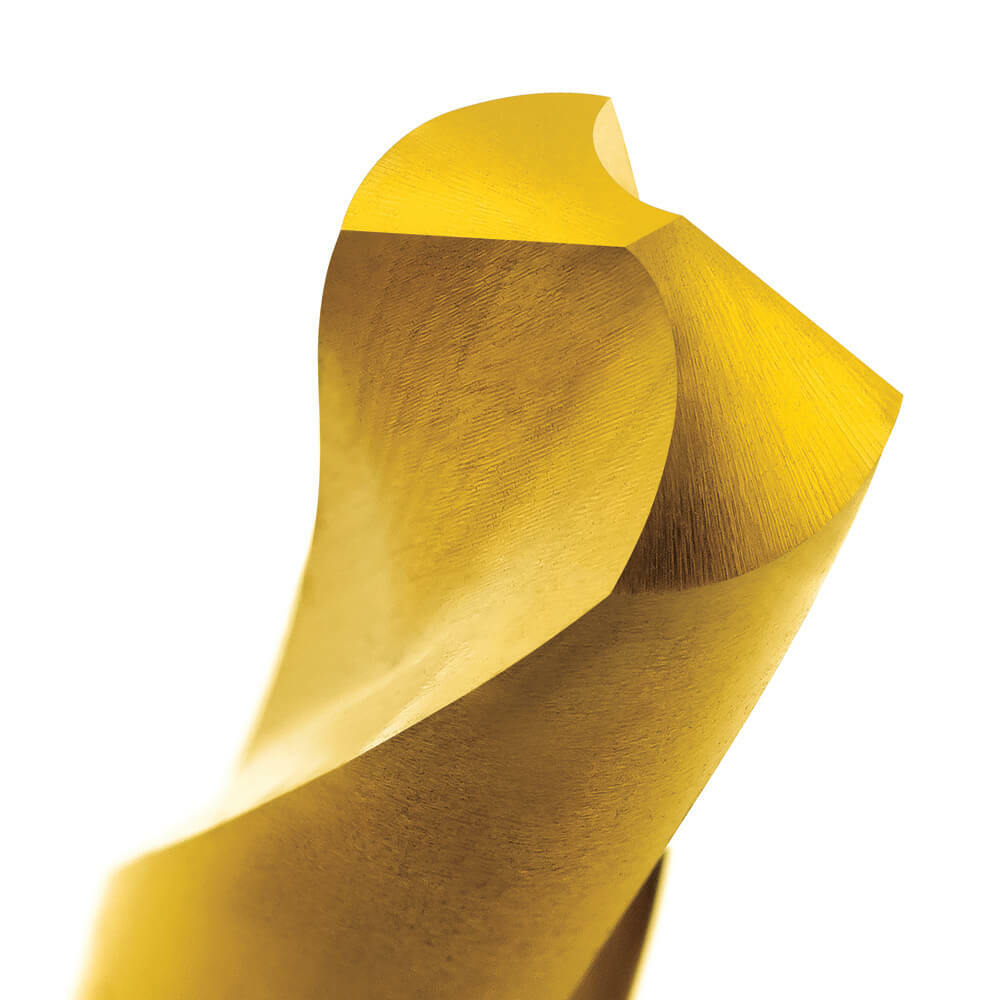 Sutton D176 120° Spotting Drill Bit DIN1897 - Cobalt Steel - TiN2