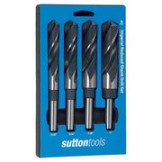 Sutton D188RS4 Reduced Shank Drill Set 4 piece - 1/2" Shank - HSS1