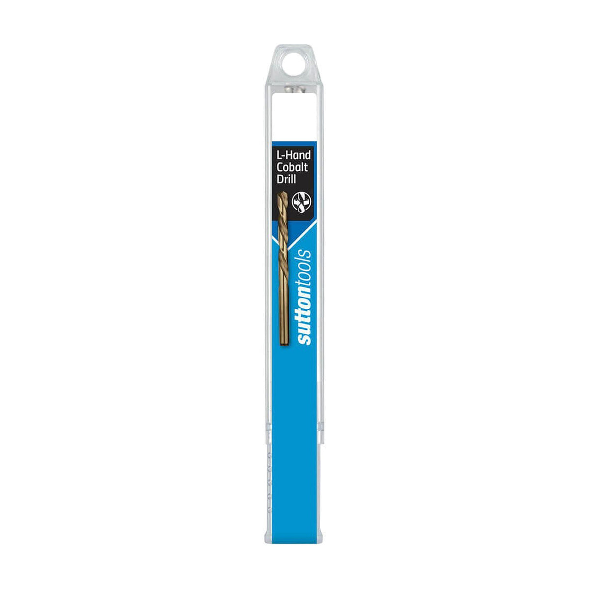 Sutton D202 Left Hand Jobber Drill Bit - Carded - Cobalt Steel