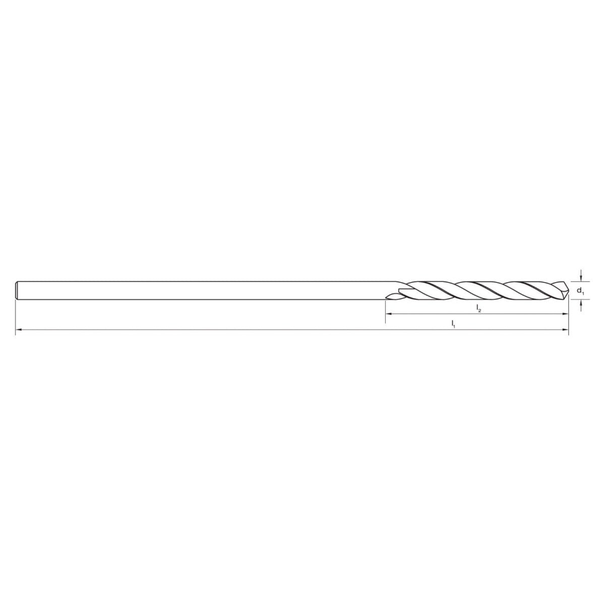 Sutton D217 Extra Long Reach Drill Bit (Imperial) - AIMS Industrial Supplies