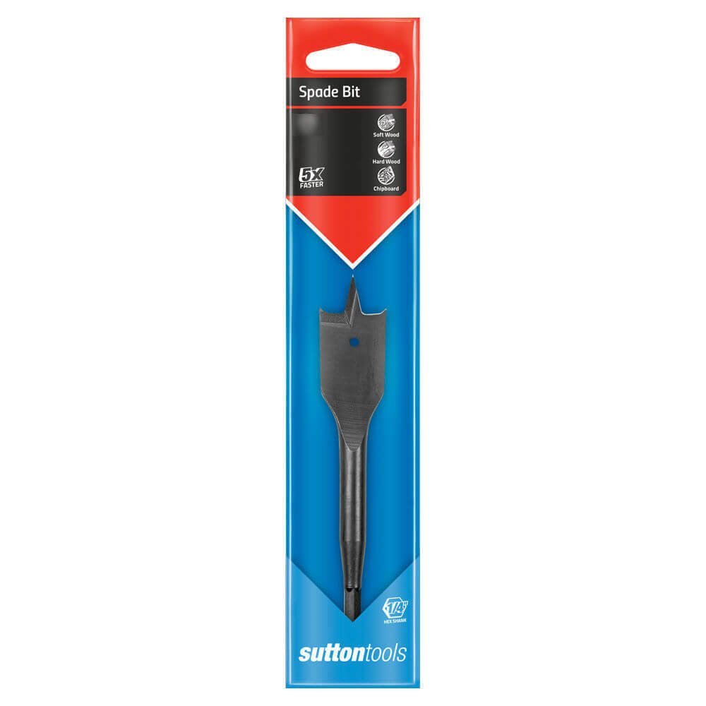 Sutton D501 Spade Drill Bit - Carbon Steel - Carded - AIMS Industrial Supplies
