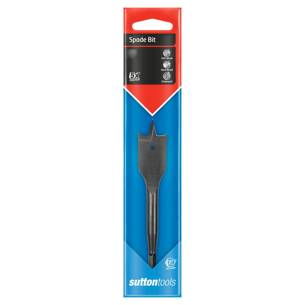 Sutton D501 Spade Drill Bit - Carbon Steel - Carded2