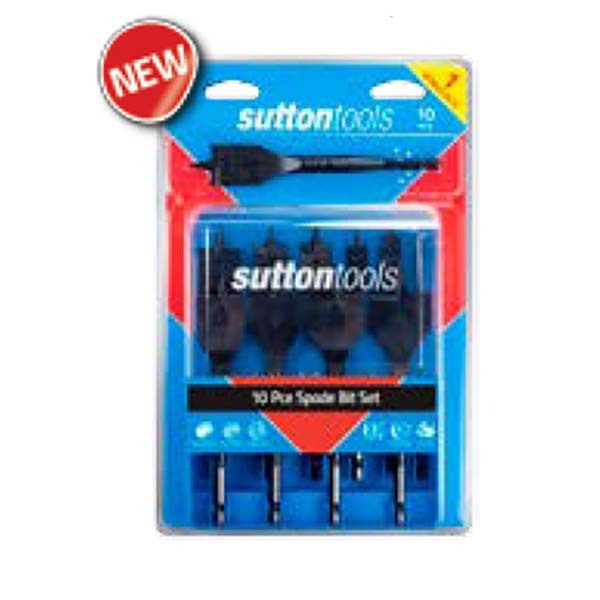 Sutton D501SS10 Spade Bit Set 10 piece - ABS Case1