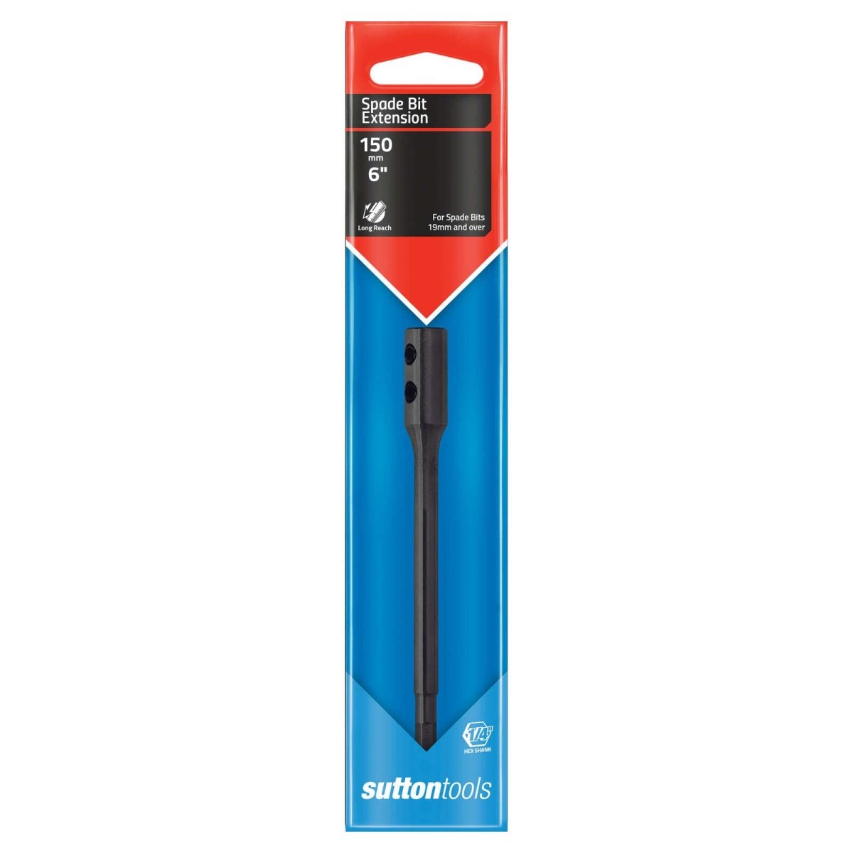 Sutton D502 Spade Bit Extension - Carbon Steel - AIMS Industrial Supplies