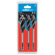 Sutton D5140003 Auger Drill Set 3 piece 4 Flute 16/19/25mm Alloy Steel1
