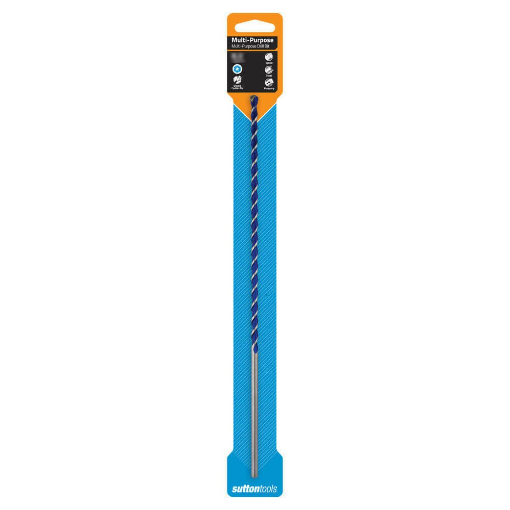 Sutton D611 Multi-Purpose Drill Bit - Long - Tungsten Carbide TCT - AIMS Industrial Supplies