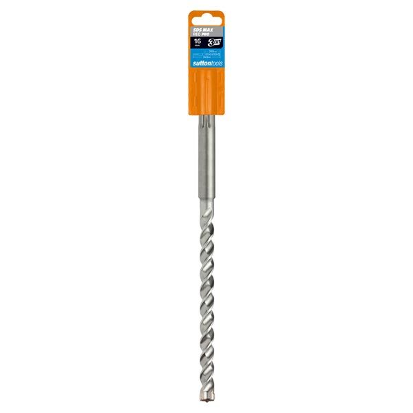 Sutton D675 340mm SDS Max Masonry Drill Bit - Reo Pro 3 Cut - AIMS Industrial Supplies