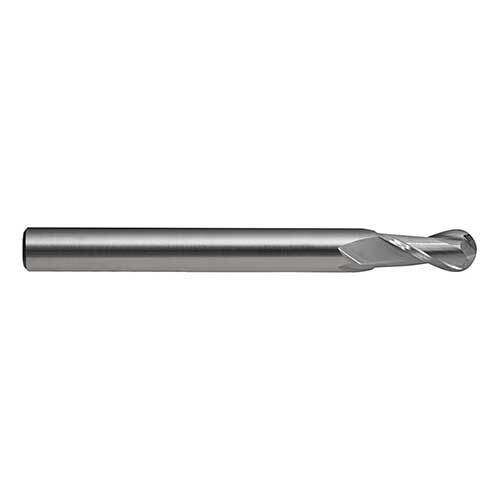Sutton E1133000 30 x 180mm Ball Nose Slot Drill 2 Flute - 8% Cobalt Long1