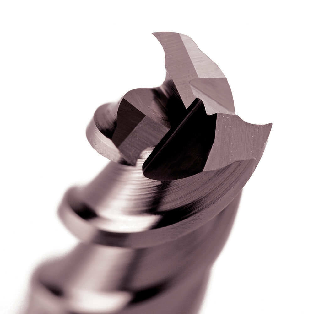 Sutton E124 Metric 3 Flute Endmill - HSS Co11% SPM - TiAlN - Long2