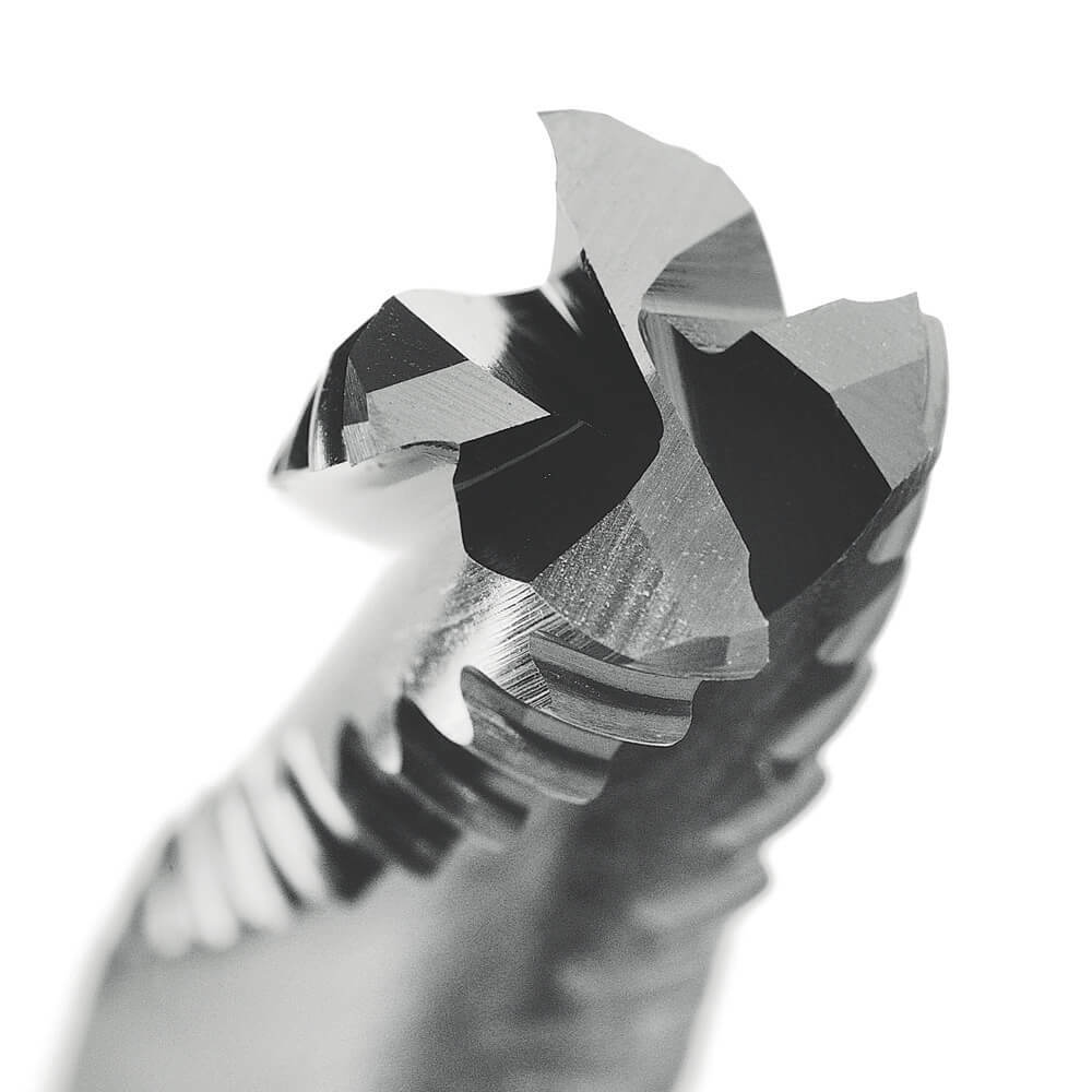 Sutton E142 Metric 3-4 Flute Roughing Endmill - 8% Cobalt - Regular2