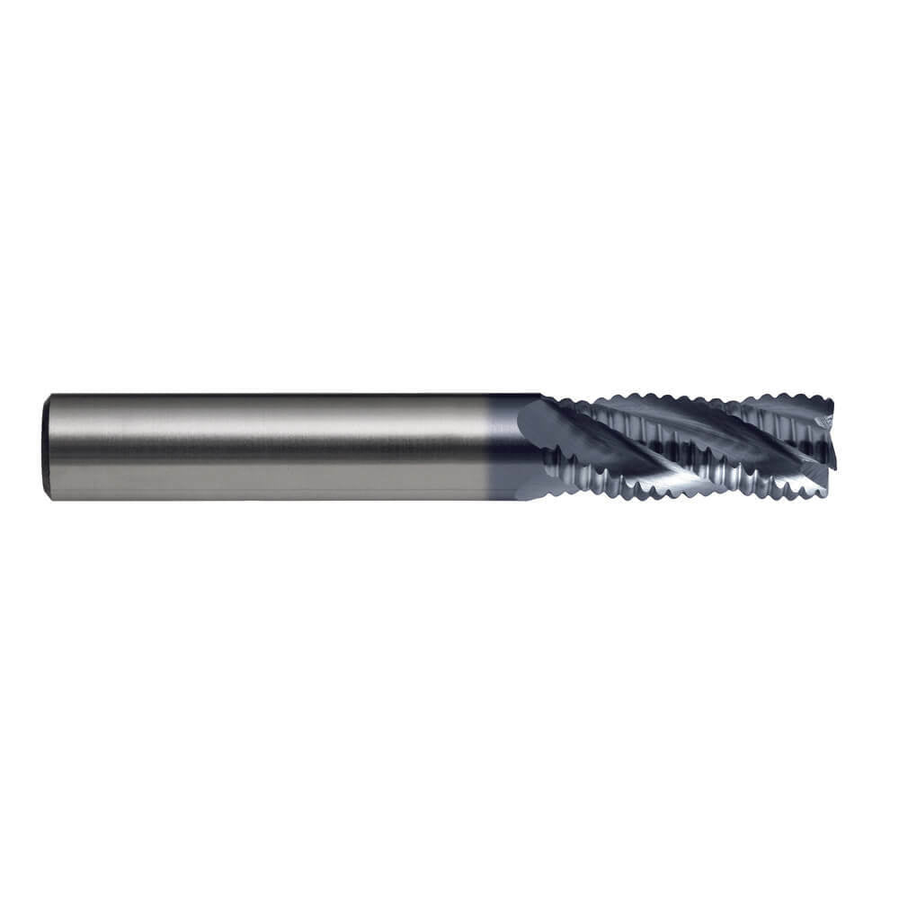 Sutton E143 Metric 3-4 Flute Roughing Endmill 8% Cobalt TiCN Regular - AIMS Industrial Supplies
