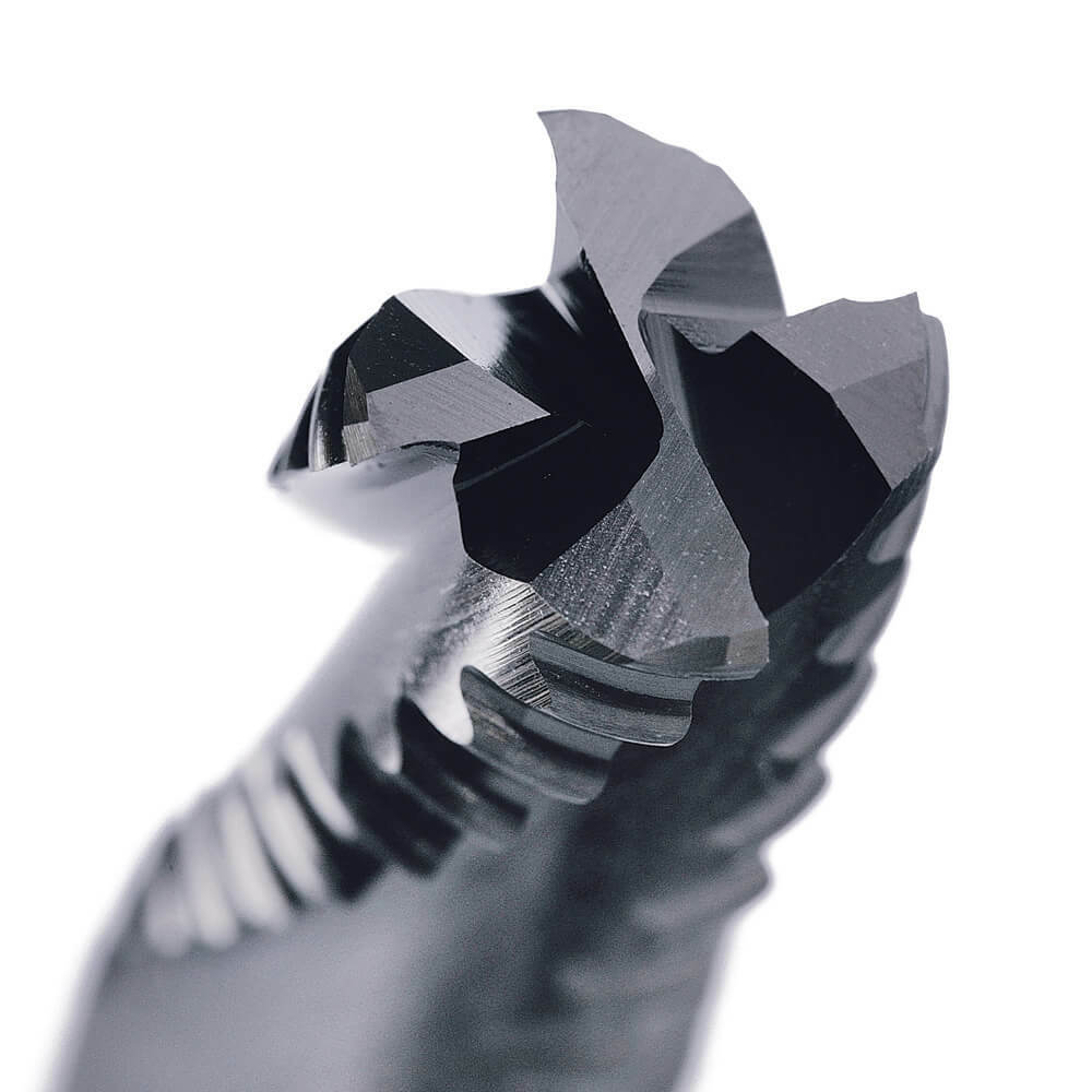 Sutton E143 Metric 3-4 Flute Roughing Endmill 8% Cobalt TiCN Regular2