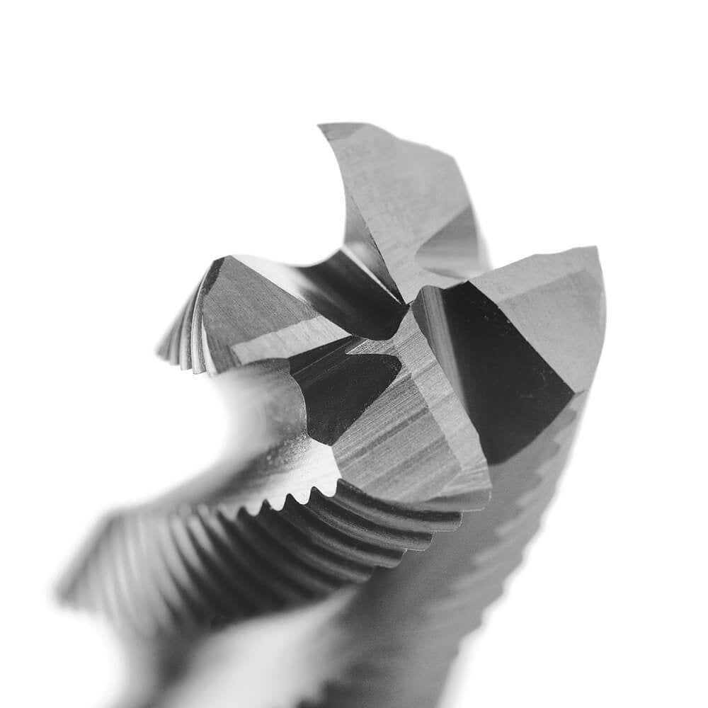 Sutton E146 Metric 3-6 Flute Roughing Endmill - 8% Cobalt - Long2