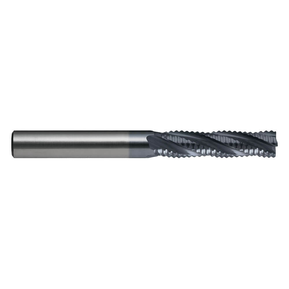 Sutton E147 Metric 3-6 Flute Roughing Endmill - 8% Cobalt TiCN - Long - AIMS Industrial Supplies