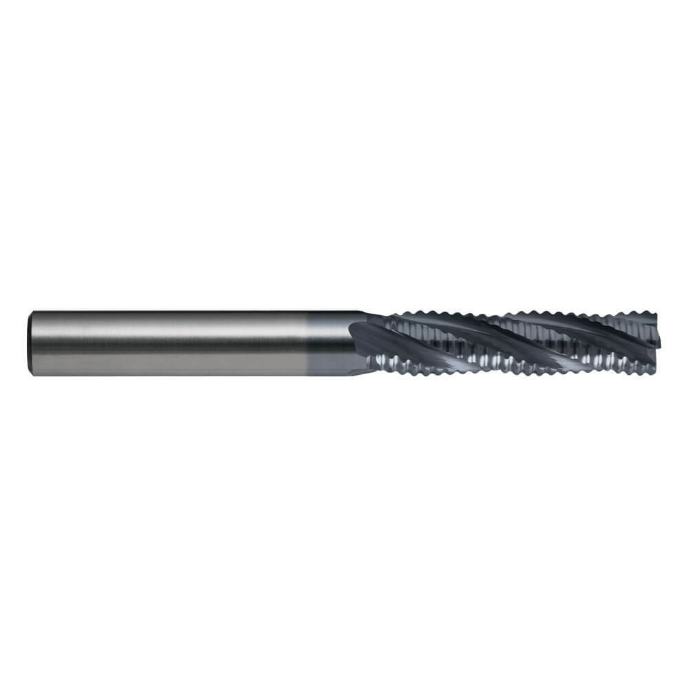 Sutton E1470800 8 x 10mm 3 Flute Roughing Endmill - 8% Cobalt TiCN - Long